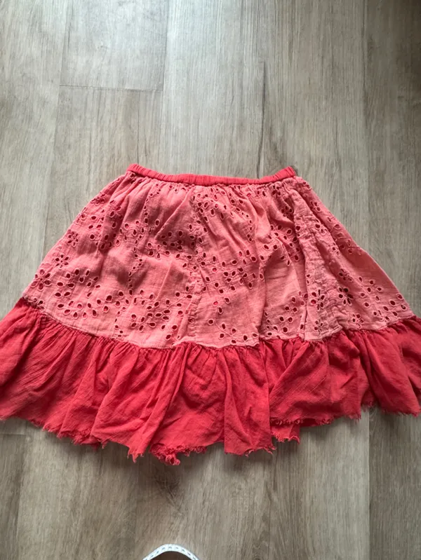 FP One Free People Fairy One Talulah Eyelet Mini Skirt Sz XS - Image 8