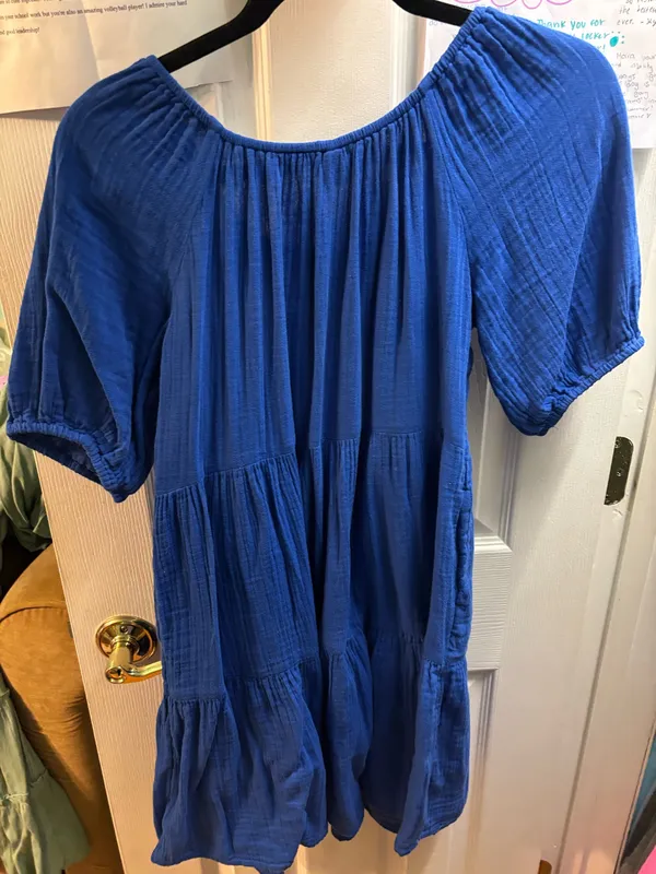 Royal Blue Old Navy Mini Dress - Image 2