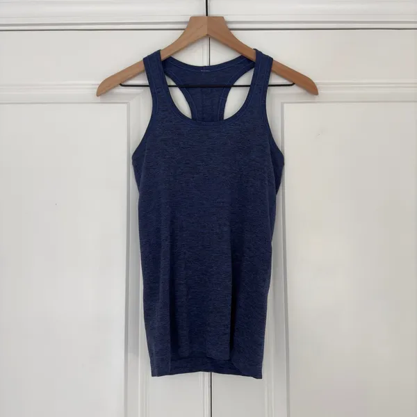 Lululemon Swiftly Tech Racerback in Physic / Black 4 Running Training tank top - Image 3