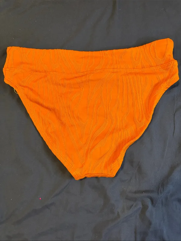 Orange Women's Bikini Bottom - Unbranded - Image 2