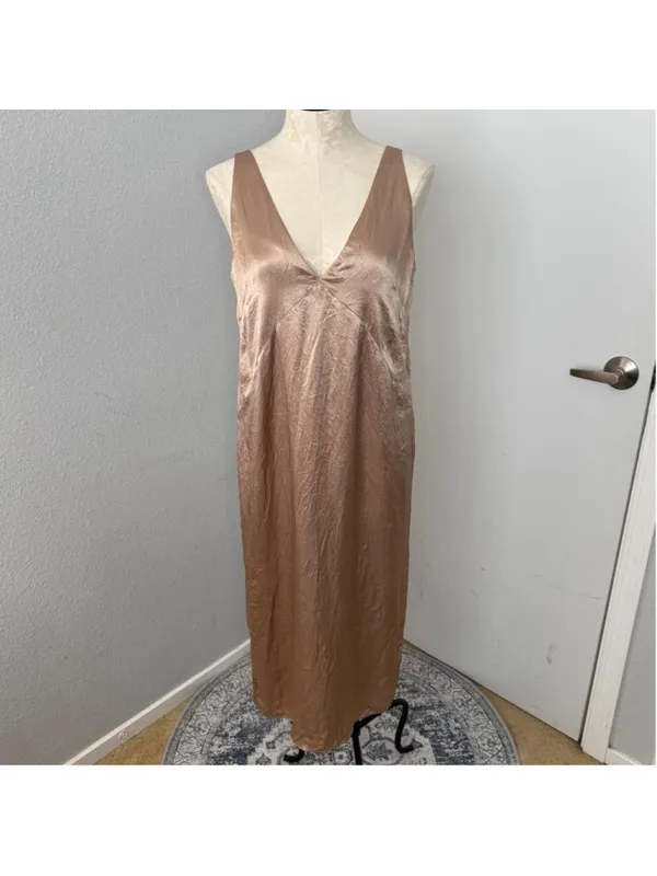 Everlane The Satin Slip Dress - Size 2 - Image 4