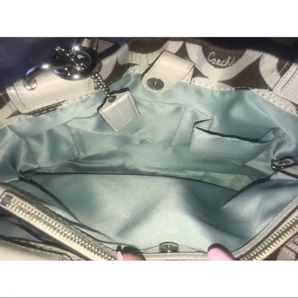 ✨2xHP✨COACH
Signature Satchel Bag✨  - Image 5