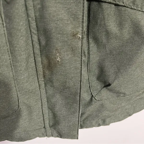 Pulse Olive Green‎ Hooded Winter Parka Jacket Faux Fur Trim Snow Skirt Medium - Image 4