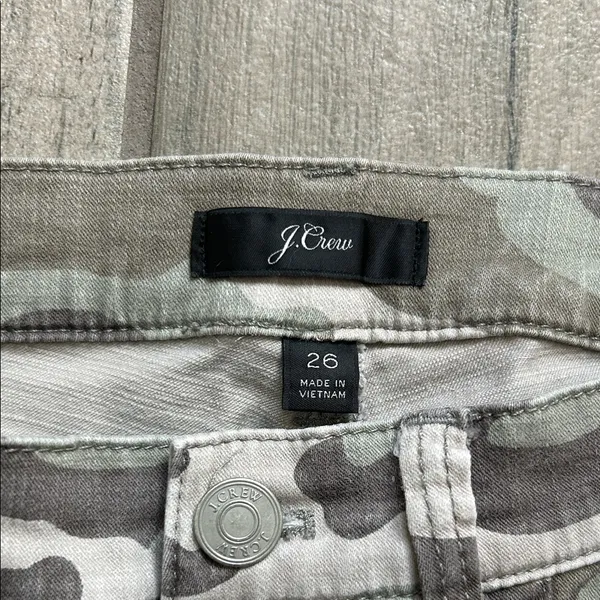 J. Crew Camouflage Pants in Green and Gray - Image 2