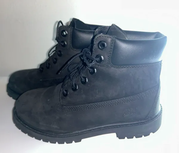 Black Timberland Boots - Image 3