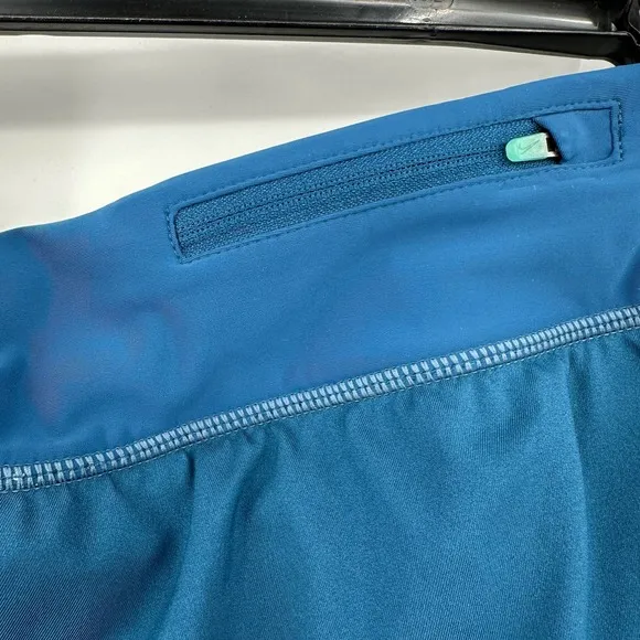Nike size 14 blue shorts with liner shorts‎ under athletic elastic waist pocket - Image 5