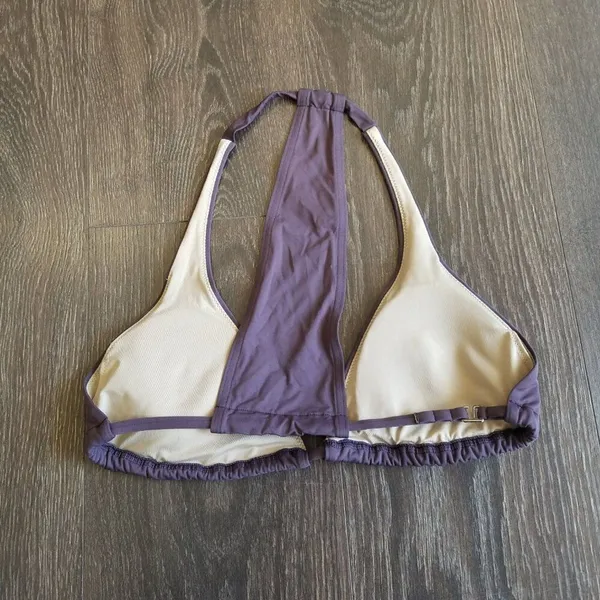 Source Unknown Two Piece Bikini w/ Bling Bottom Purple Size Large - Image 4
