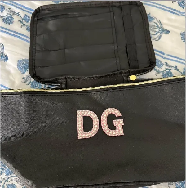 Delta Gamma DG Makeup/ Travel Bag Custom Made - Image 4