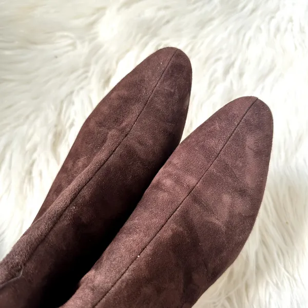 VTG Liz Claiborne Suede Ankle Boots Sz 8.5 - Image 3