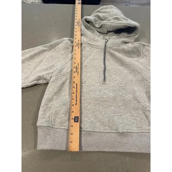 Quarter zip pullover hoodie women's size small‎ - Image 3