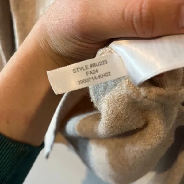 J. Crew Extra Soft Crewneck Sweater Heather Oatmeal Tan Small - Image 9
