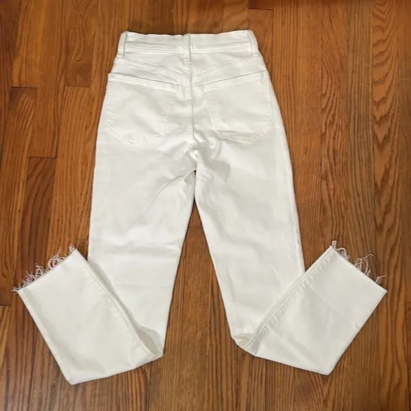 Madewell The Perfect Vintage Jean Tile White size 23 NWT‎ - Image 4