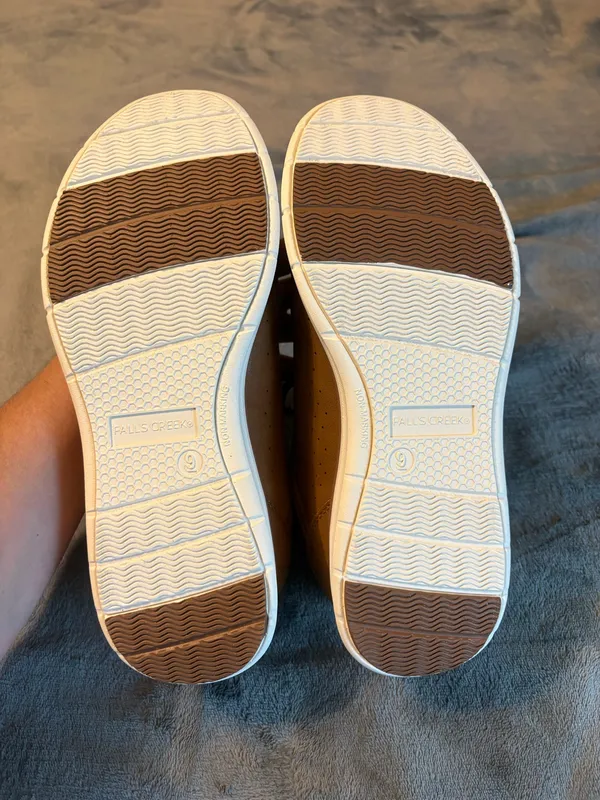 Falls Creek Men's Casual Lace-Up Sneakers in Juno Brown Size 9 - Image 9