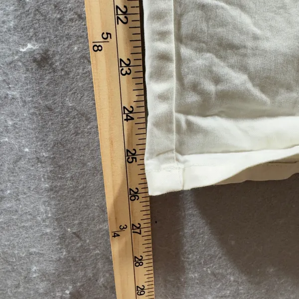 1713 | Universal Thread High Rise Straight Leg Cargo Utility‎ Pants Cream 14 - Image 4