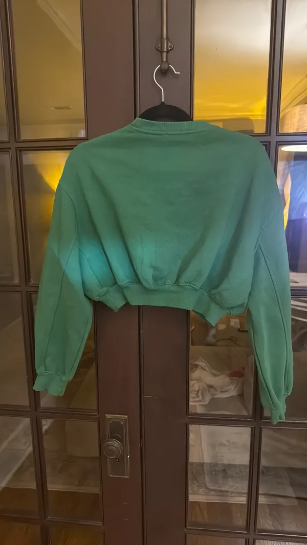 ZARA Sweatshirt Cropped - Image 2