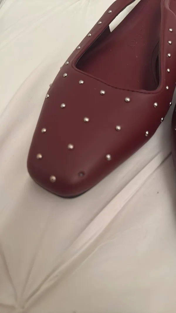 Katy Perry Maroon flats - Image 3