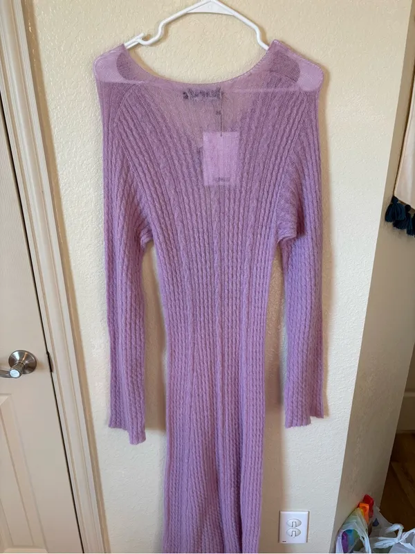 ALOHAS Triza Maxi Sweater Dress Size Small NWT - Image 5