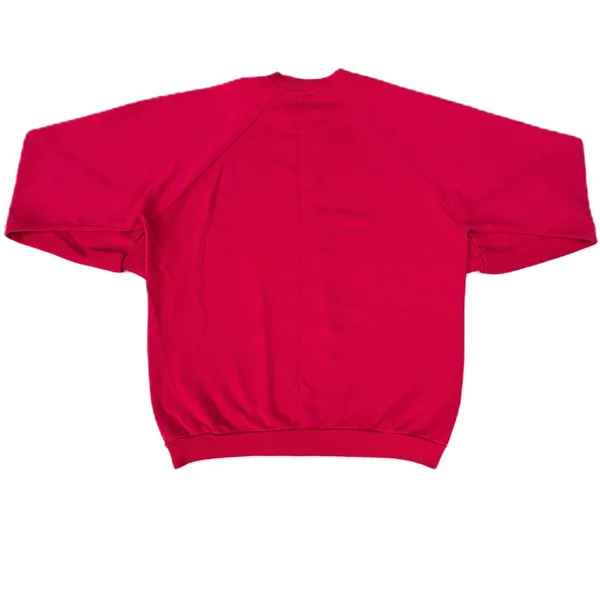 Jerzees Vintage 90s Liberal Redskins State Championship Red Crewneck Sweatshirt Sweater - Image 2
