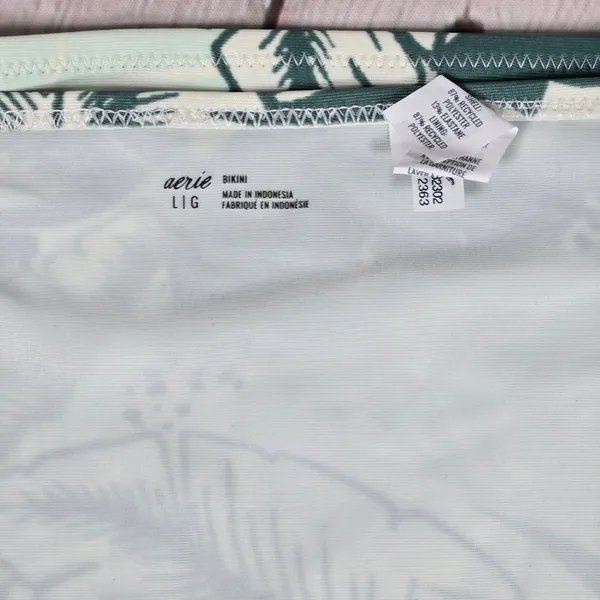 Aerie Tropical‎ Print Knot Bikini Bottom L NWT - Image 7
