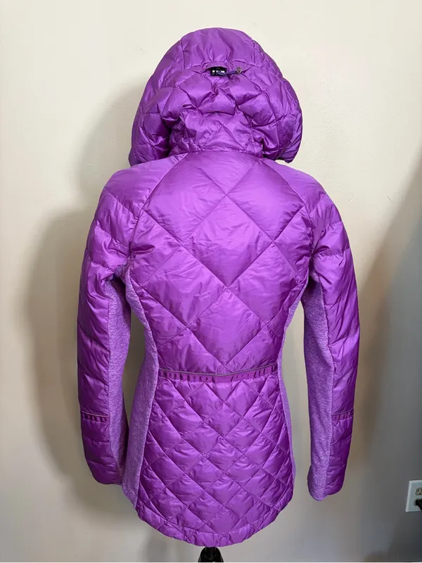 Lululemon Down For A Run Women's Goose Down Puffer Hoodie Jacket Size 6 - Image 2