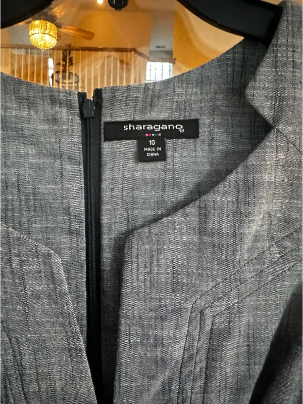 Sharagano Collared Dress - Image 6