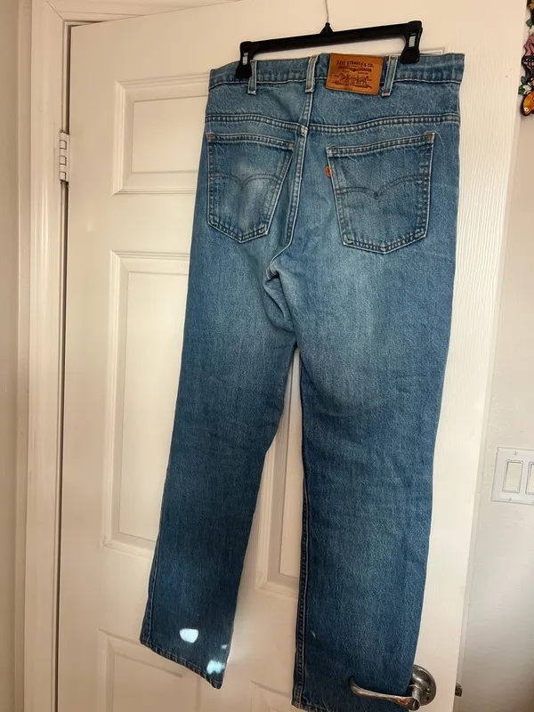 Vintage Levi’s Orange Tab Jeans - Image 3