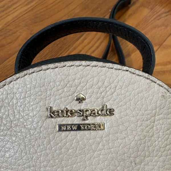 Kate Spade New York Jackson‎ Street Merry Mini Backpack Leather Cream - Image 4
