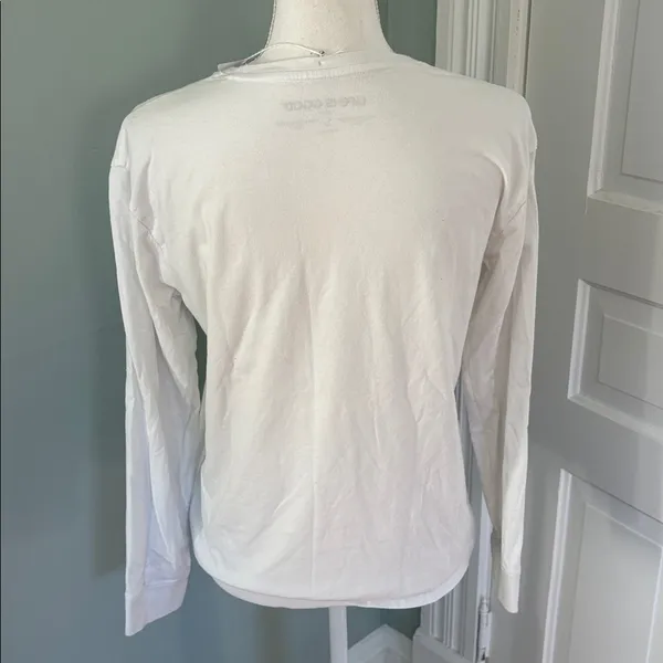 Life Is Good Tshirt Long Sleeve‎ Snow Angel Sleep Shirt size Small - Image 3