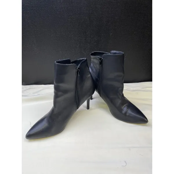 Zigisoho Womens Black Ankle Boots Shoes Heels Size 9 SKU 6535 - Image 3