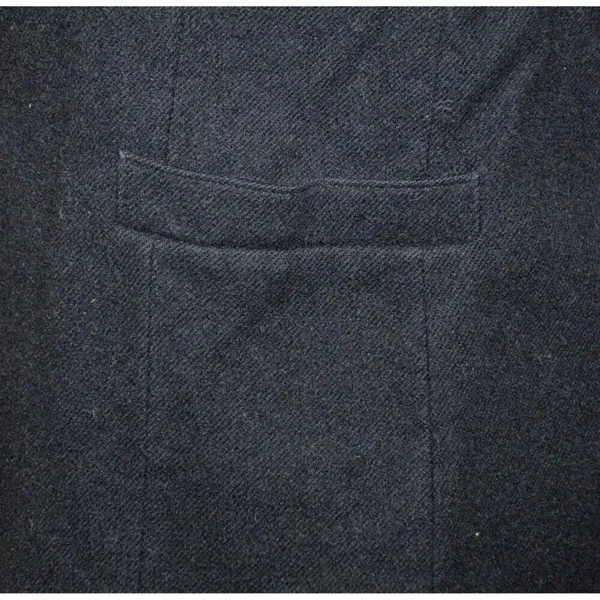 Vintage Forecaster Ladies 9/10 Black Pure Wool Blazer Jacket Career Academia - Image 4