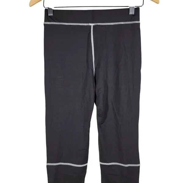Zaful Black Leggings Athletic‎ Performance Stretch Fit Women's Size M - Image 4