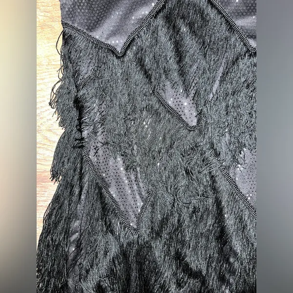 Weissman’s Flapper Costume Dance Dress 🖤💃🏻 Black - Image 9
