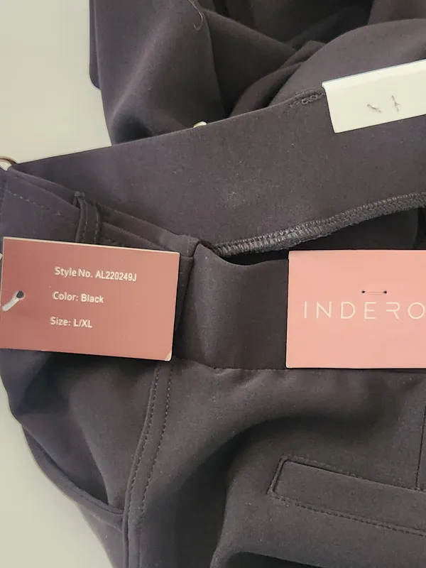 Indero Black Flare Pants NWT Size Large/XL - Image 10