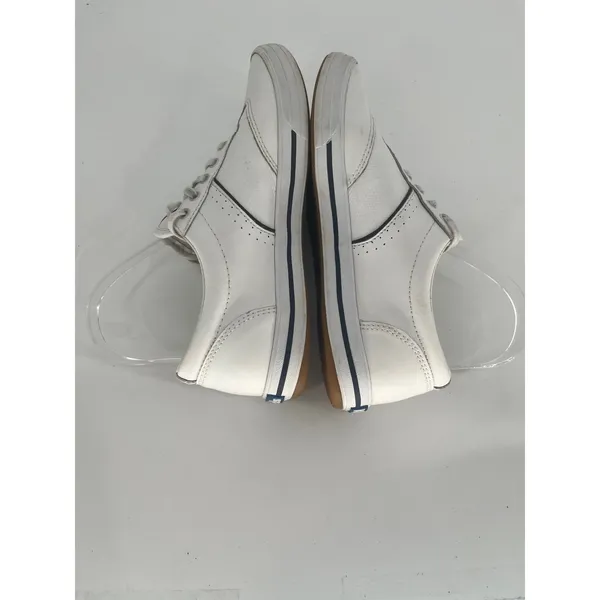 Keds Courty Leather Low Top‎ Sneaker Women 7 White Retro Y2K Classic Minimalist - Image 4
