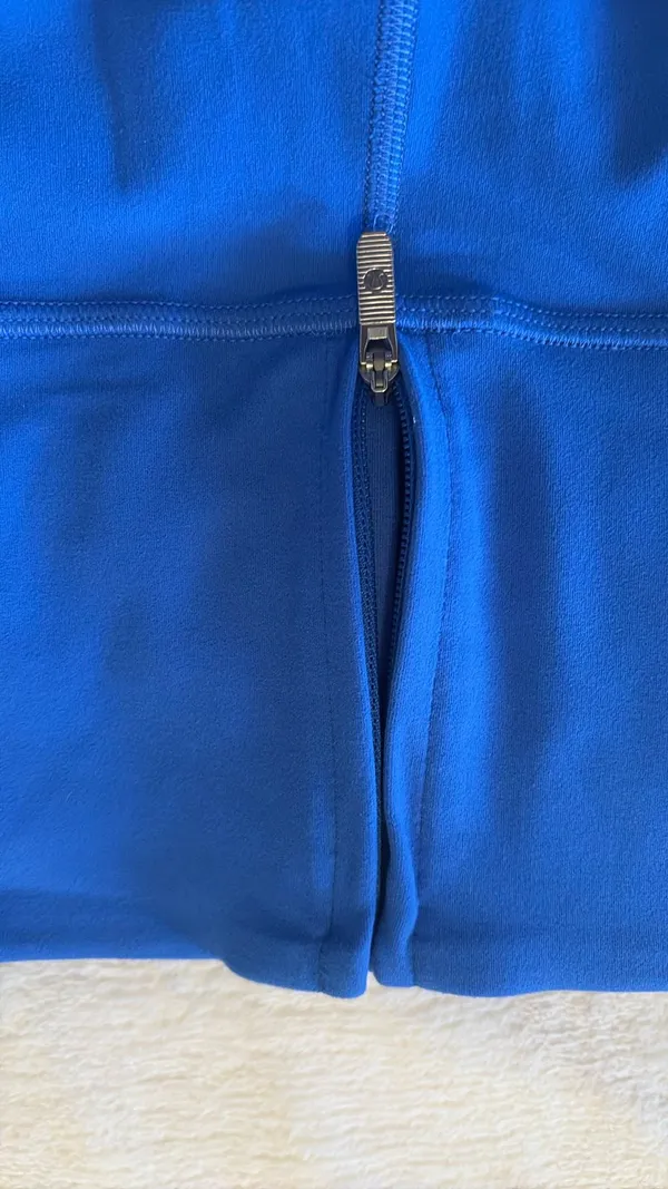 Lululemon blue zip up leggings  - Image 4