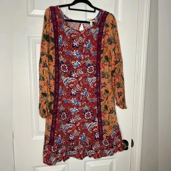 MATILDA‎ JANE Lovely Menagerie Dress Size Small Boho Mini Length - Image 2