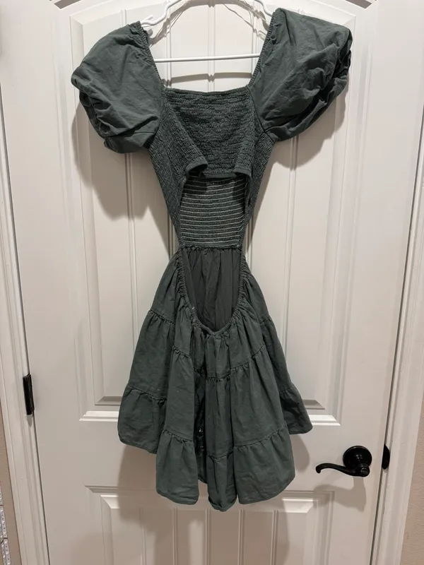 Windsor Olive Green Dress - Image 3