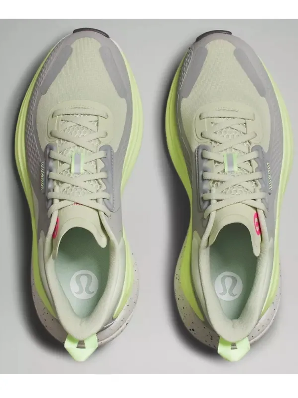 Lululemon Blissfeel Trail Run Dewy Sneakers Tennis Shoes Green Gray Pink 8 - Image 7
