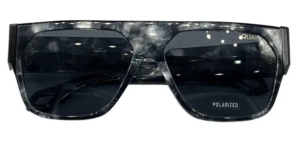 NEW QUAY AUSTRALIA Go Off black tortoise black polarized sunglasses styl… - Image 8