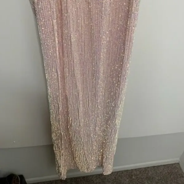Retrofête Katya Pink Maxi Gown Dress Womens Size XS New NWT - Image 12