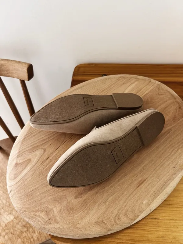 Style & Co. Taupe Pointed-Toe Slip-On Mules - Image 5