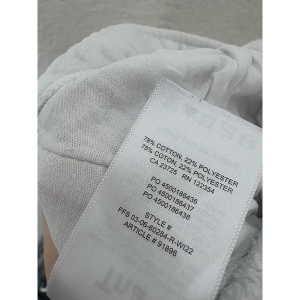Aritzia TNA Cozy Fleece Mega Sweatpants Size Small White Jogger - Image 7