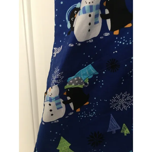 Scrubstar Women's Snow Trees Theme Scrub Top Nurse Medical 1pc Size Medium - Image 2