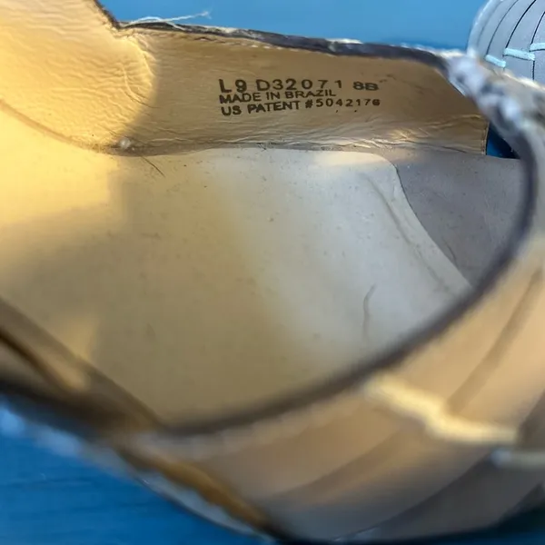 Cole Haan Beige Sling Back Heels, Size 8 - Image 3
