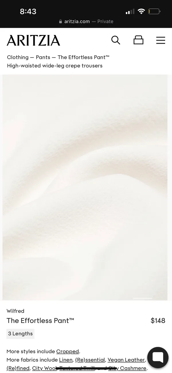 Aritzia Wilfred The Effortless Pant - Image 9