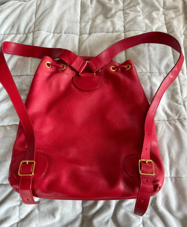 Gucci Leather Backpack - Image 4