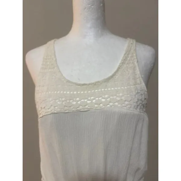 Marianne Maxi Dress Large White - Image 2
