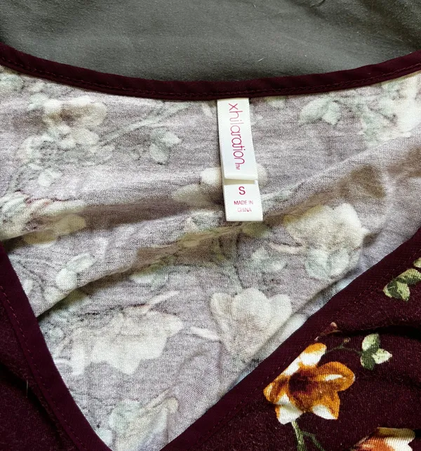 Xhilaration Floral Long Sleeve Dress - Image 3