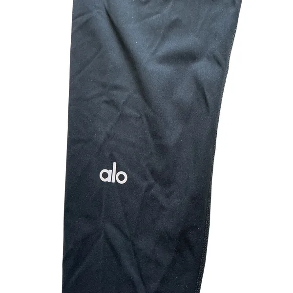 Alo Yoga Ebb to Train Black High Waisted Leggings Womens Size 4 Activewear - Image 5