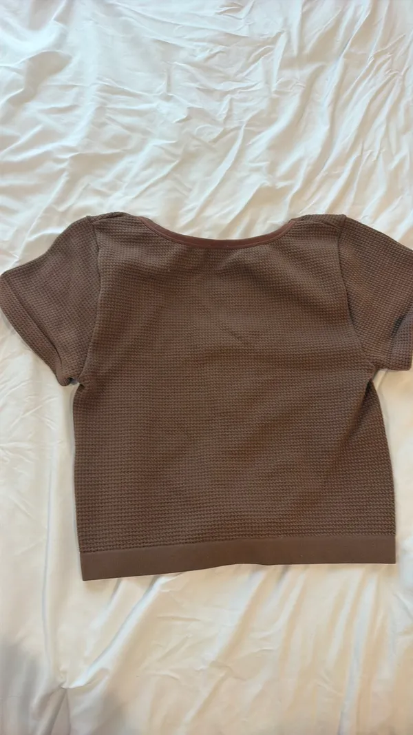 Brown top colsie Size M - Image 4